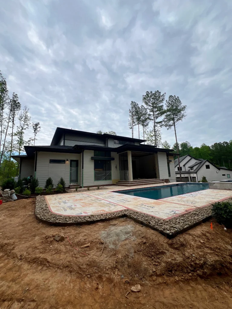 Some exterior love for this project 🤍
#homesteadbuilt #exteriorsofinstagram #pooldesigns #exteriordesign #customhomes