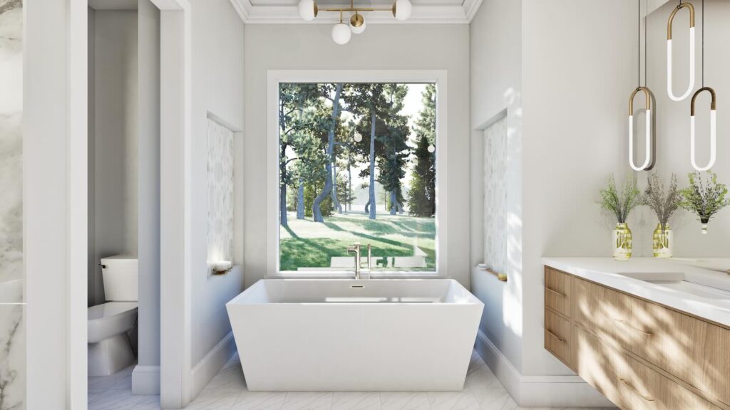 Sneak peek alert 👀 A fresh new home design is coming to @shinleafliving at 405 Shinleaf Pond Trail. ⁣
⁣
🔗 in bio.
⁣
Design by @mcmillandesigninc 
⁣
#homesteadbuilt #fallslakenc #shinleafestates #customdesign #exteriordesign 
⁣