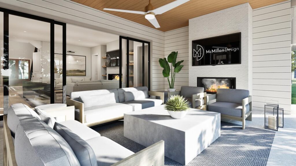 Sneak peek alert 👀 A fresh new home design is coming to @shinleafliving at 405 Shinleaf Pond Trail. ⁣
⁣
🔗 in bio.
⁣
Design by @mcmillandesigninc 
⁣
#homesteadbuilt #fallslakenc #shinleafestates #customdesign #exteriordesign 
⁣