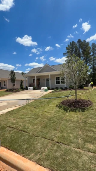 Day 5 of the @habitatraleigh Home Builders Blitz 🌿🏡⁣
⁣
Landscaping is in and the curb appeal is really coming to life. We’re getting closer every day—stay tuned as we head toward the finish line!⁣
⁣
#homesteadbuilt #newconstructionhomes #buildersofig #habitatforhumanity #homebuildersblitz