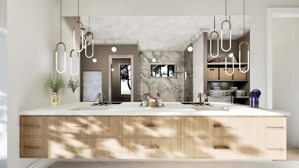 Sneak peek alert 👀 A fresh new home design is coming to @shinleafliving at 405 Shinleaf Pond Trail. ⁣
⁣
🔗 in bio.
⁣
Design by @mcmillandesigninc 
⁣
#homesteadbuilt #fallslakenc #shinleafestates #customdesign #exteriordesign 
⁣