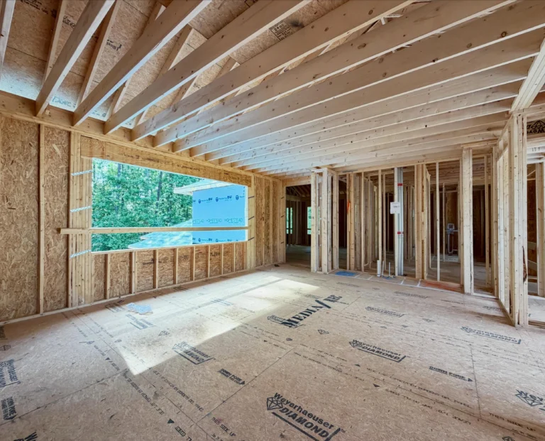 Each phase brings more definition. 🏡🛠️ ⁣
⁣
4308 Windsor Place continues to take shape, revealing the balance of modern lines and Mediterranean influence planned for this Farrior Hills home.⁣
⁣
Builder:⁣ @homesteadbuildingcompany 
Architect:⁣ @mcmillandesigninc 
Listed by:⁣ @thejimallengroup 
⁣
#homesteadbuilt #mediterraneanhome #luxuryhome #customhomedesign #raleighrealestate