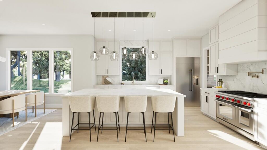 Sneak peek alert 👀 A fresh new home design is coming to @shinleafliving at 405 Shinleaf Pond Trail. ⁣
⁣
🔗 in bio.
⁣
Design by @mcmillandesigninc 
⁣
#homesteadbuilt #fallslakenc #shinleafestates #customdesign #exteriordesign 
⁣